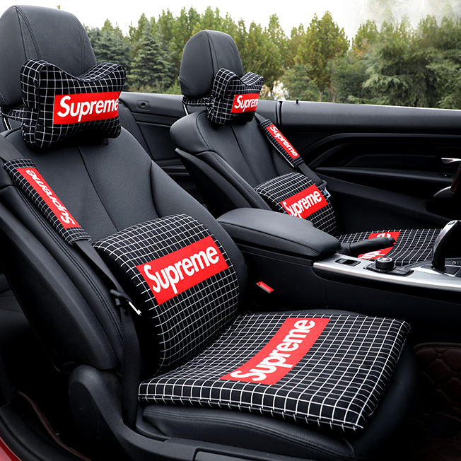 SUPREME 車用 シートクッション | 人気なシャネルシュプリームLVなどブランドカー用品販売のまとめ