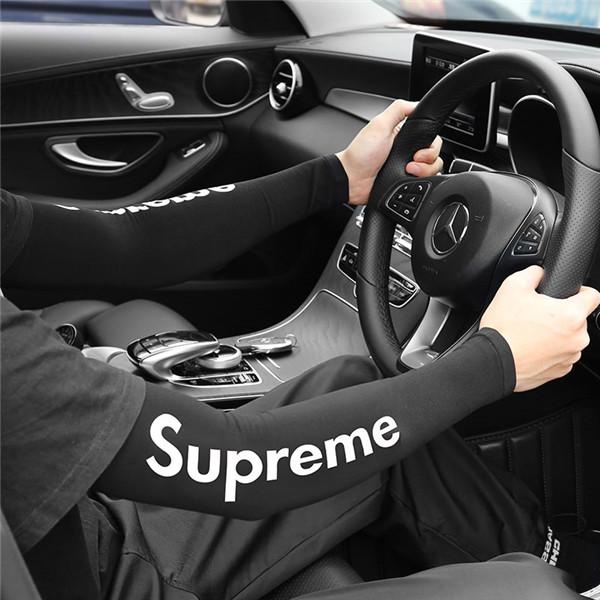 SupremeアームカバーＭ～L - バスケットボール