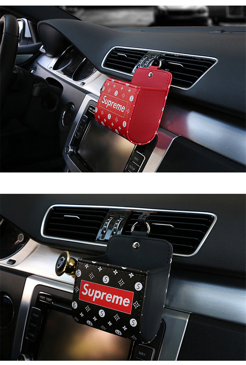 supreme車収納ポケット 小物入れ シュプリーム収納ケース ゴミ箱