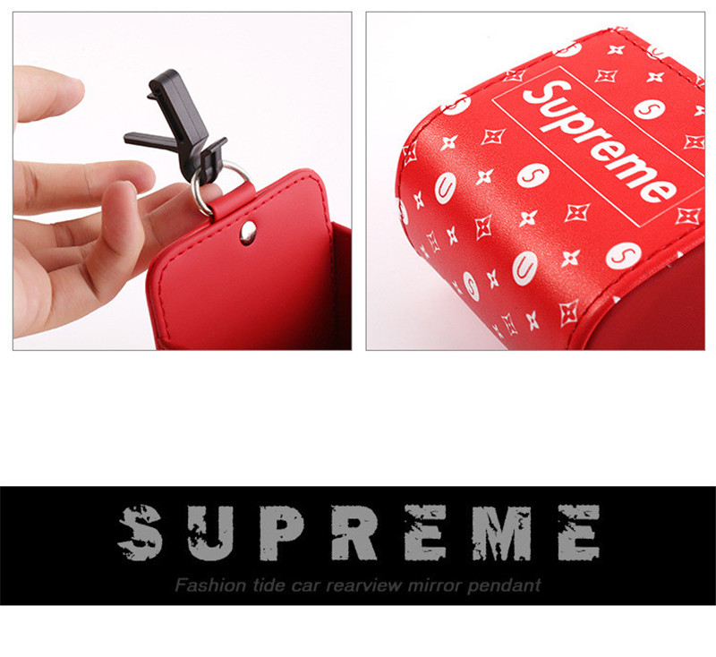 supreme車収納ポケット 小物入れ シュプリーム収納ケース ゴミ箱 小物整理