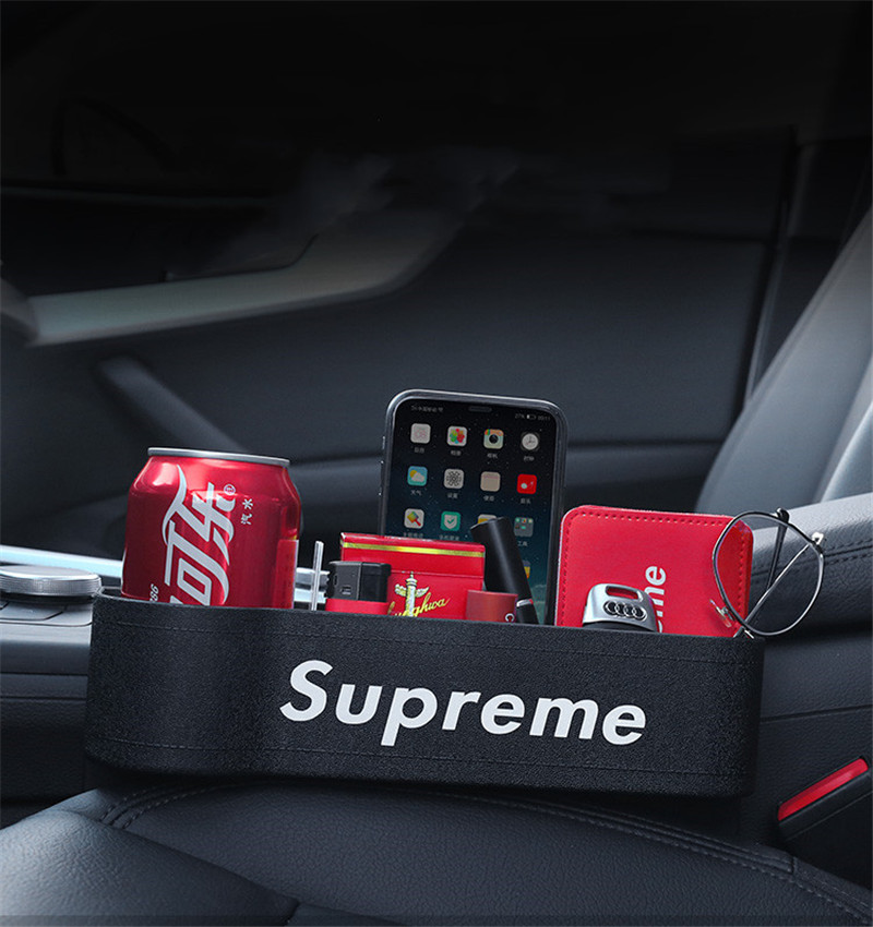 シュプリーム 隙間ポケット 小物入れ supreme車用収納ポケット 小物