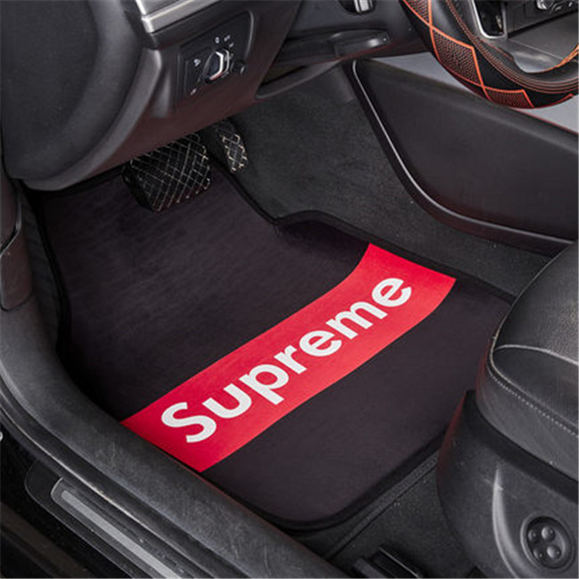 supreme 車用 フロアマット軽自動車 シュプリーム カーマット 運転席 助手席 フロアマット 普通車用 ズレ防止加工 5点セット