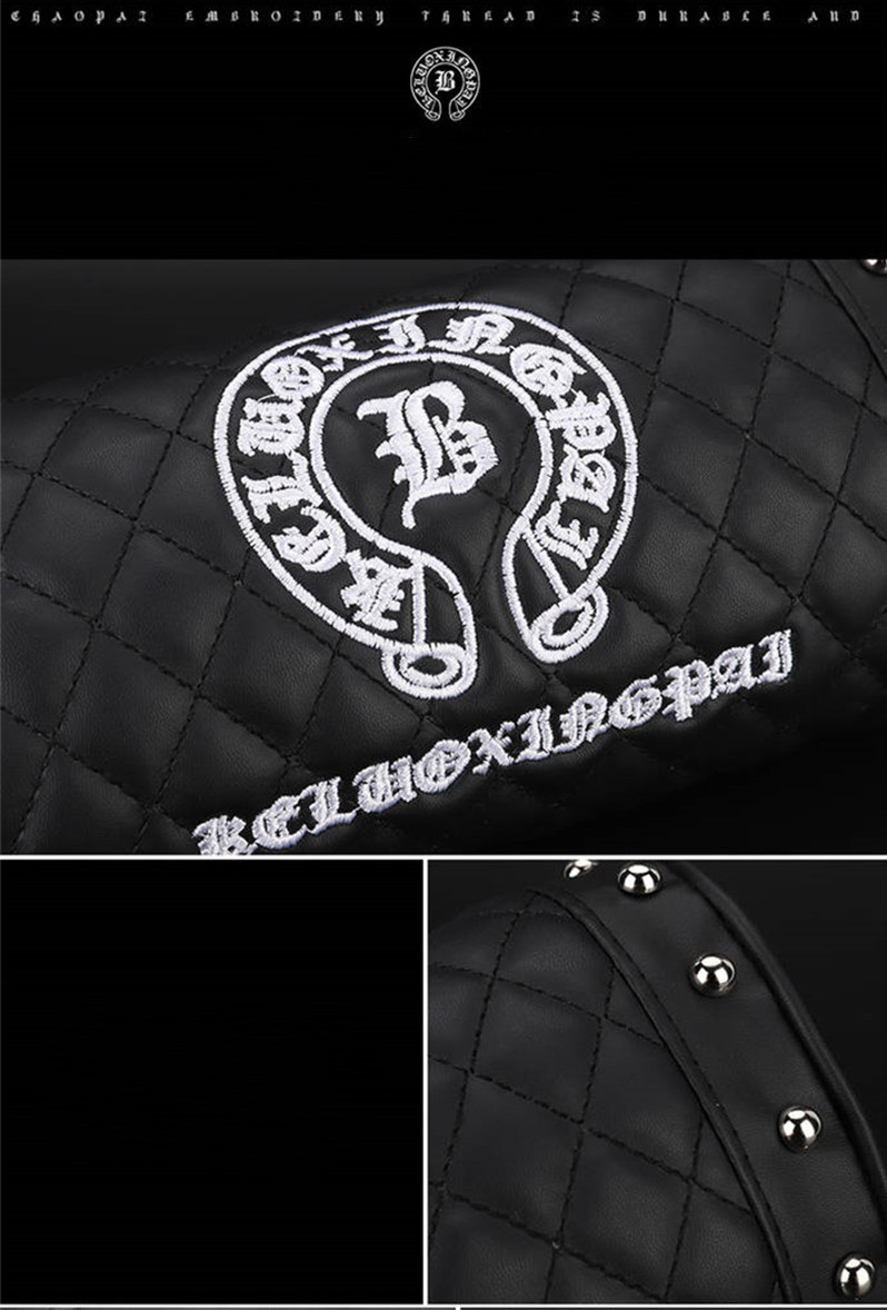 クロムハーツ ネックパッド レザー Chrome hearts クッションカバー 革