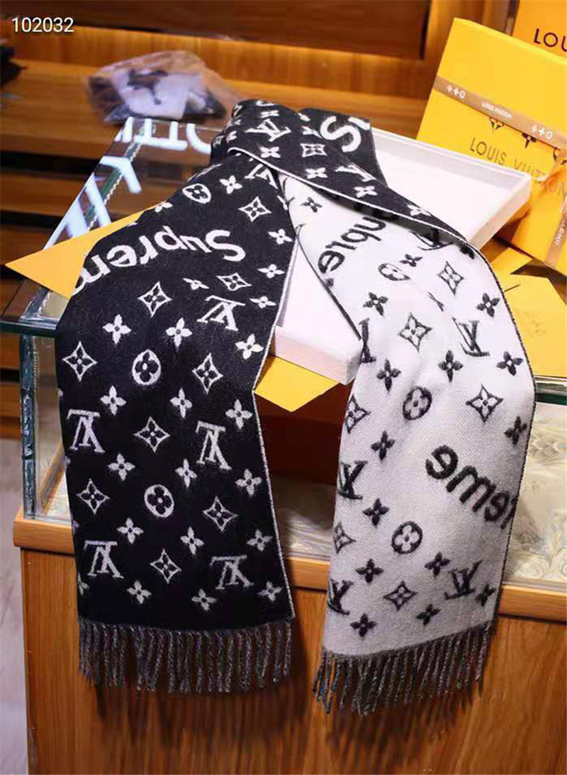 Supreme × Louis Vuitton マフラー-