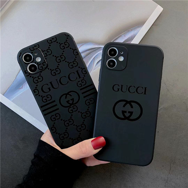 Gucci iPhone12カバー ブランドiphone12pro/12miniケース 黒い GUCCI iphone11pro maxカバー  グッチアイフォン11/11proケース gucci iphone xs maxカバー 全国送料無