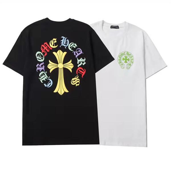 クロムハーツ Tシャツ プリントロゴ カジュアル 大人気