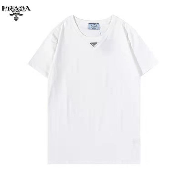 プラダ Tシャツ Prada 半袖 t-shirt プリントロゴ カジュアル 男女兼用