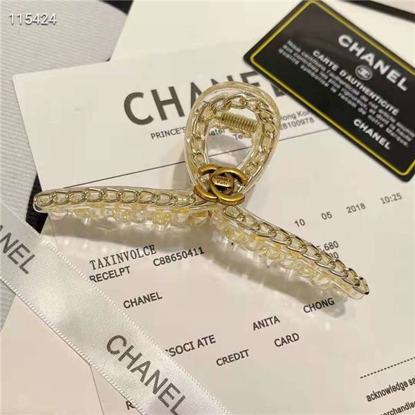 chanel バンスクリップ シャネル ヘアクリップ CCマーク