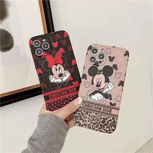 dior iPhone12カバー Mickey ディオールiphone12プロケース dior