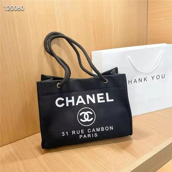 ショルダーバッグA4サイズ黒ブラックトートバッグシャネル CHANEL www