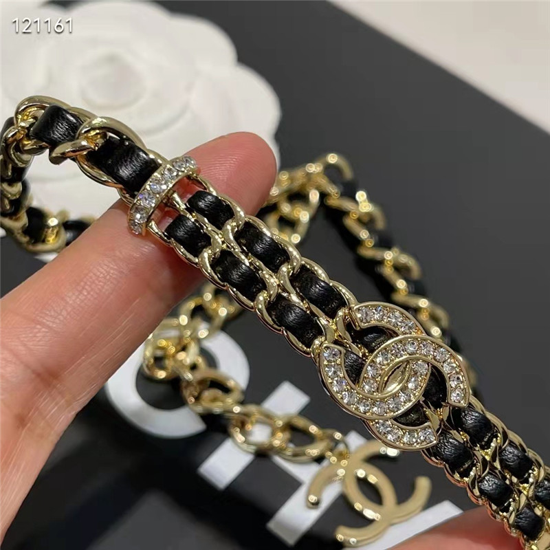 ☆エレガントな印象☆シャネル チョーカー シャネル チョーカー chanel レザー レディース おしゃれ