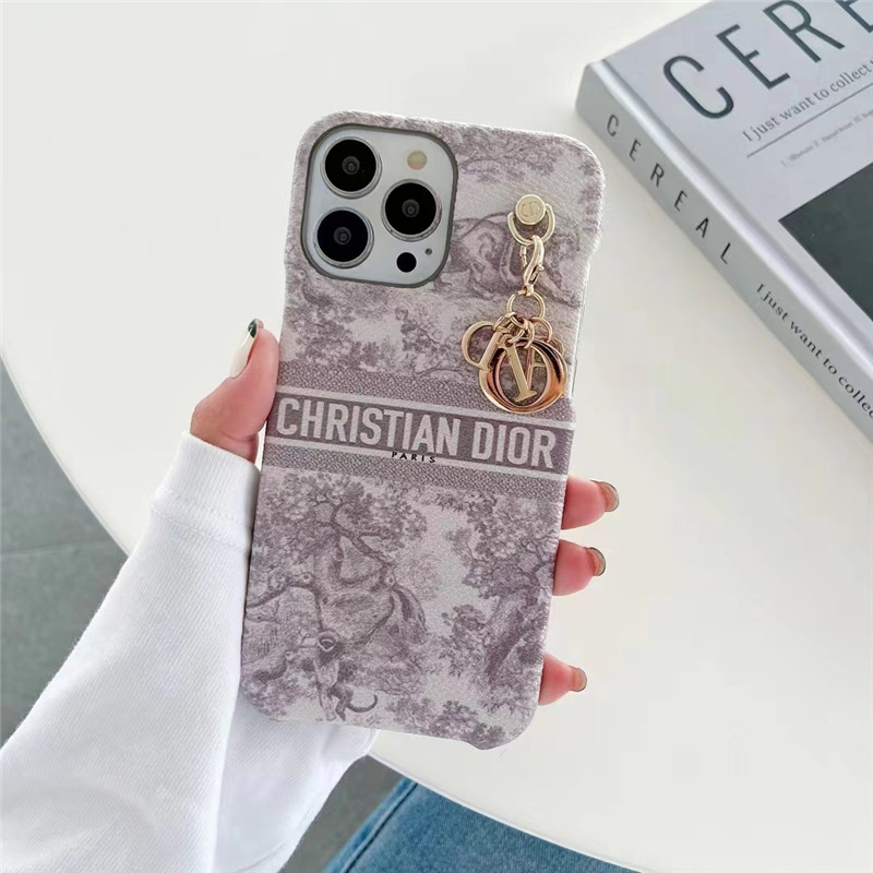 Dior iPhone13ケース トロッター ディオールiphone12pro/12ソフト